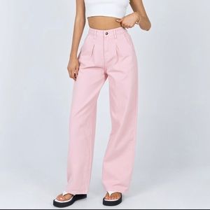 Pink painters pants